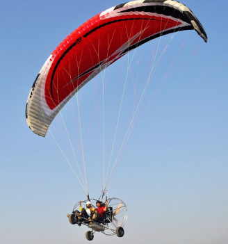 paramotoring